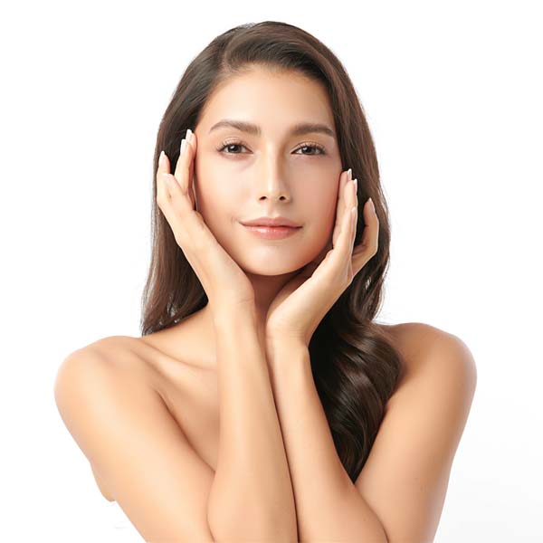 Treatment areas of the face